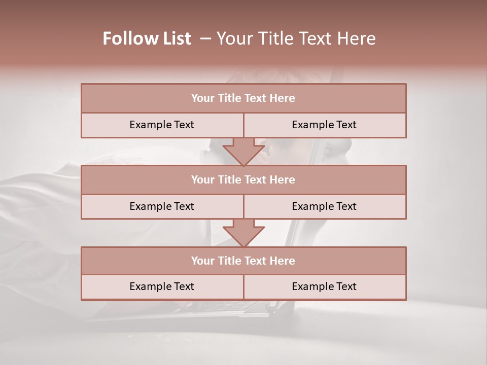 Guy Dimension Entrance PowerPoint Template