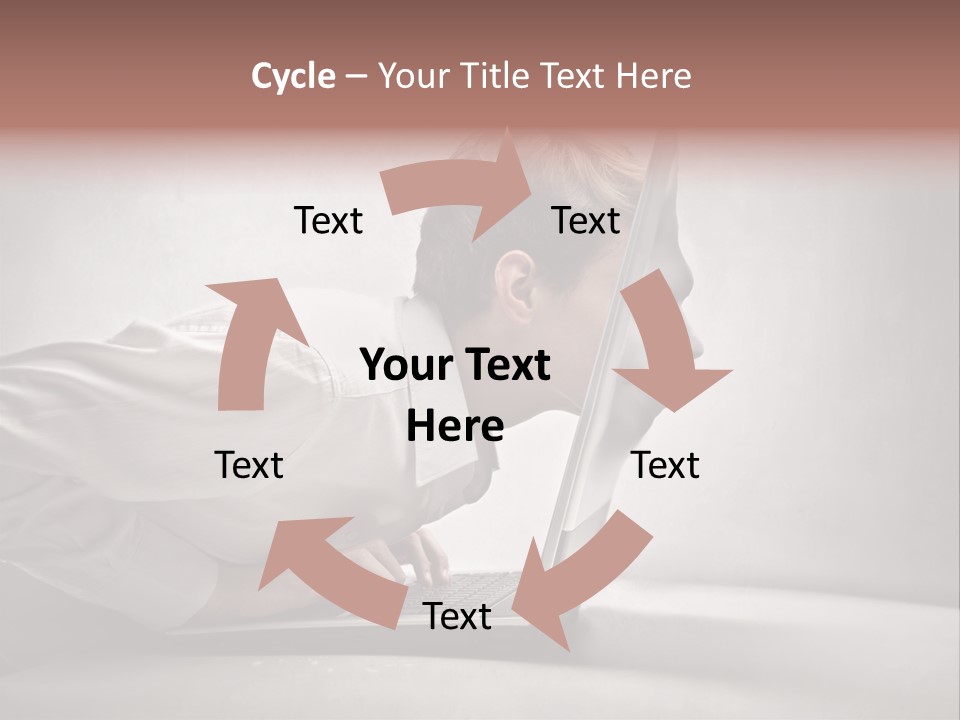 Guy Dimension Entrance PowerPoint Template