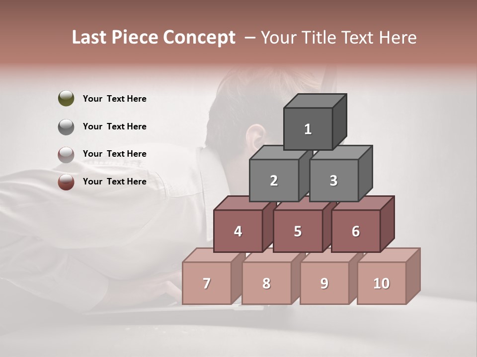 Guy Dimension Entrance PowerPoint Template