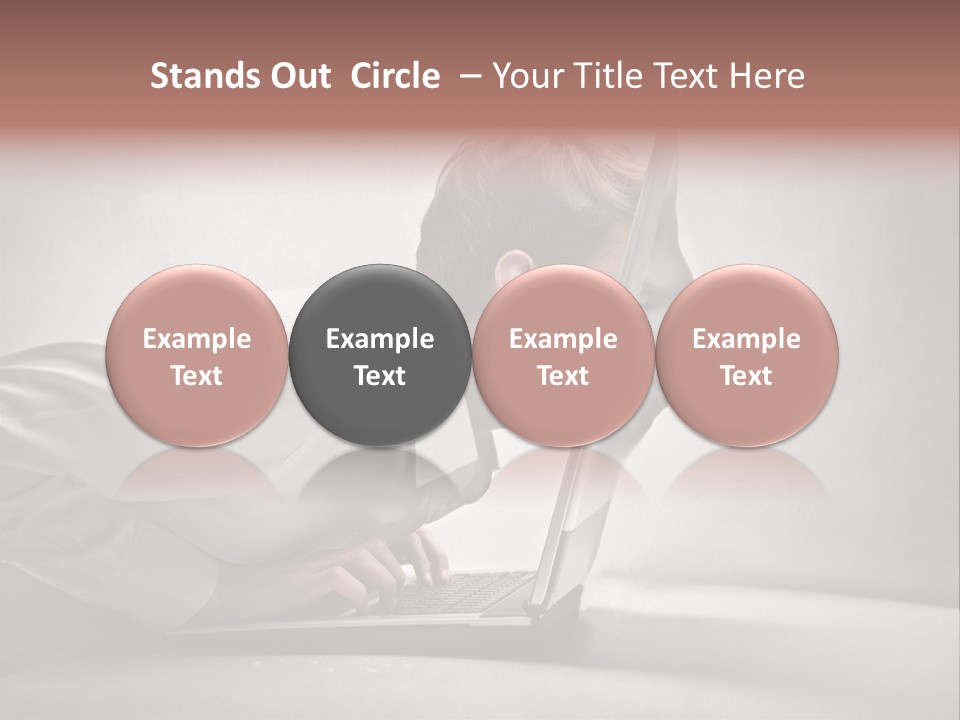 Guy Dimension Entrance PowerPoint Template