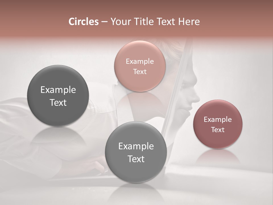 Guy Dimension Entrance PowerPoint Template