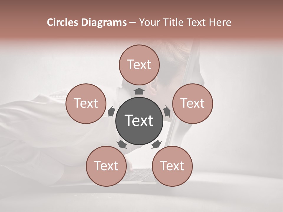 Guy Dimension Entrance PowerPoint Template