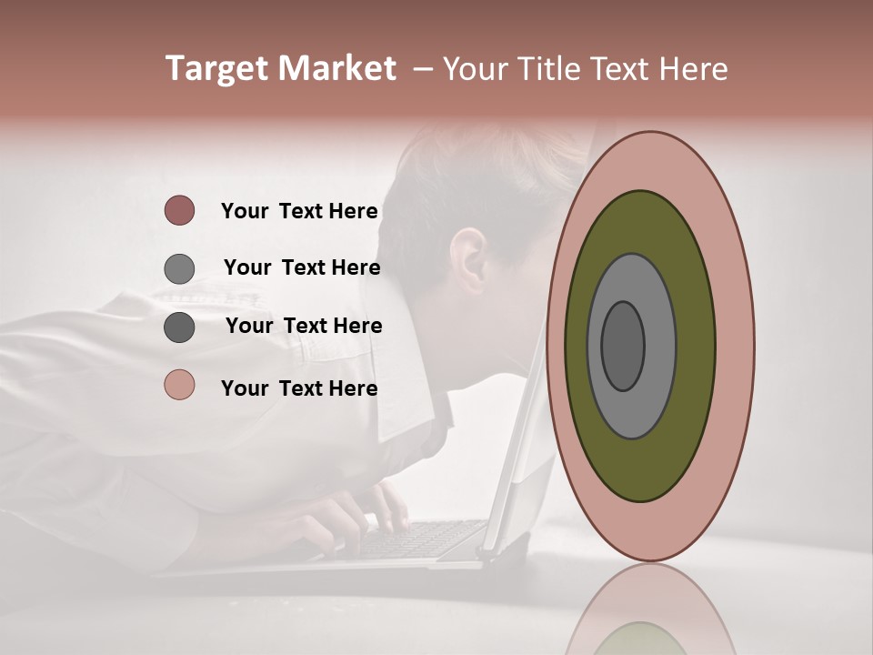 Guy Dimension Entrance PowerPoint Template