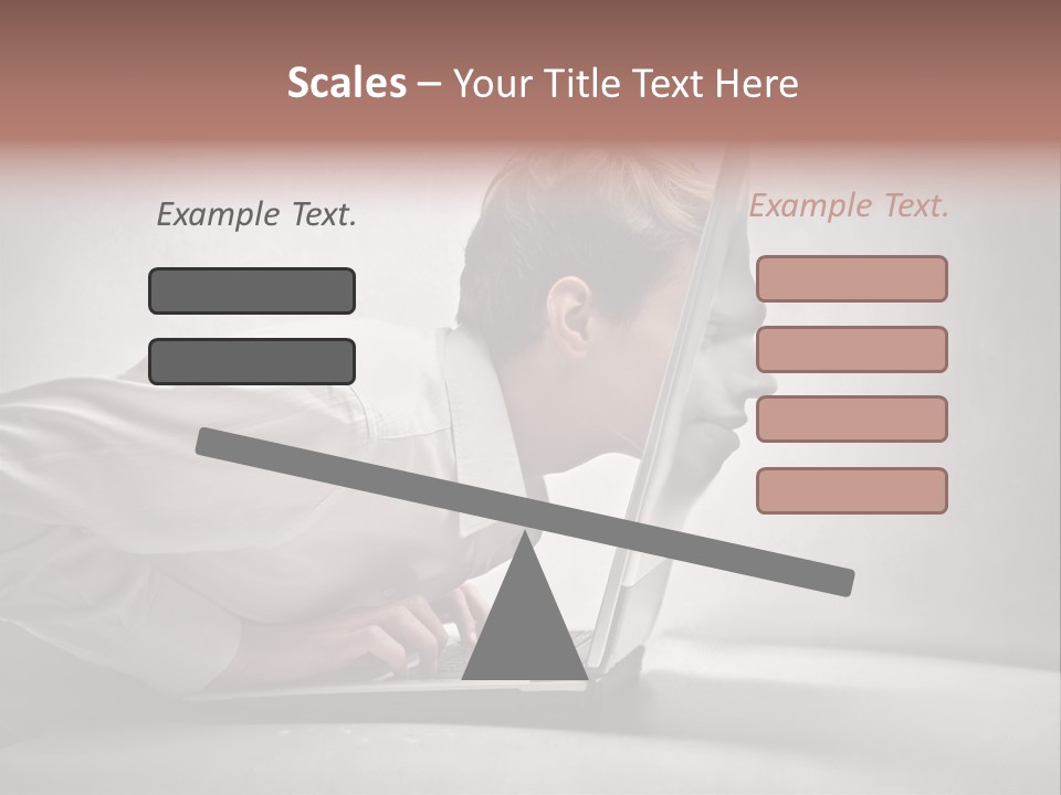 Guy Dimension Entrance PowerPoint Template