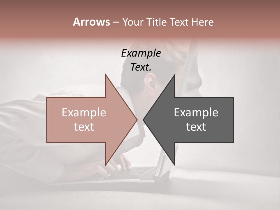 Guy Dimension Entrance PowerPoint Template