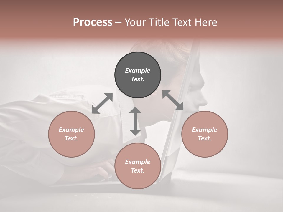 Guy Dimension Entrance PowerPoint Template