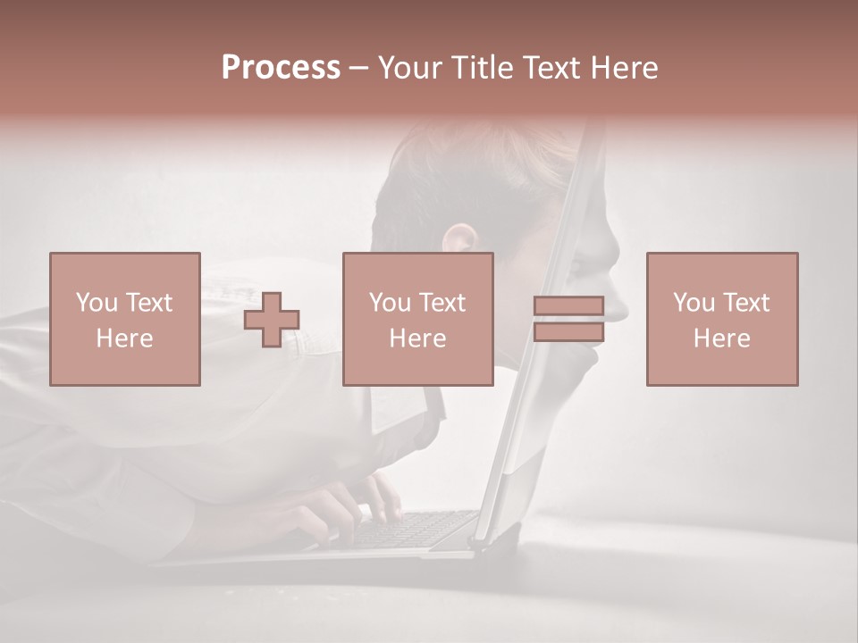 Guy Dimension Entrance PowerPoint Template