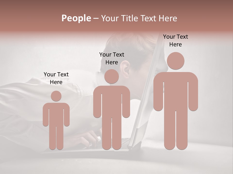 Guy Dimension Entrance PowerPoint Template