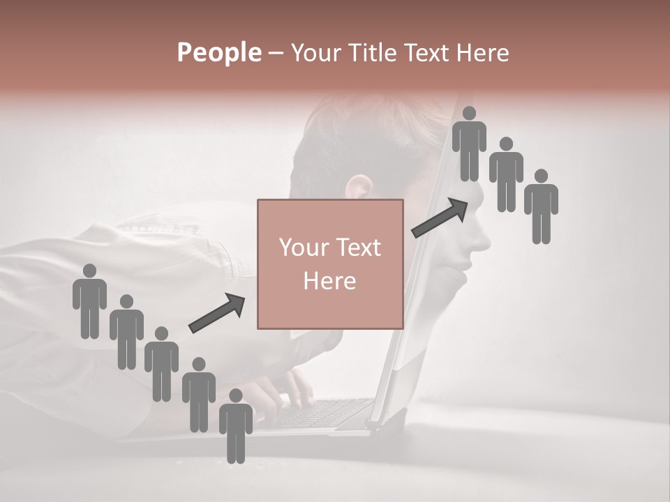 Guy Dimension Entrance PowerPoint Template