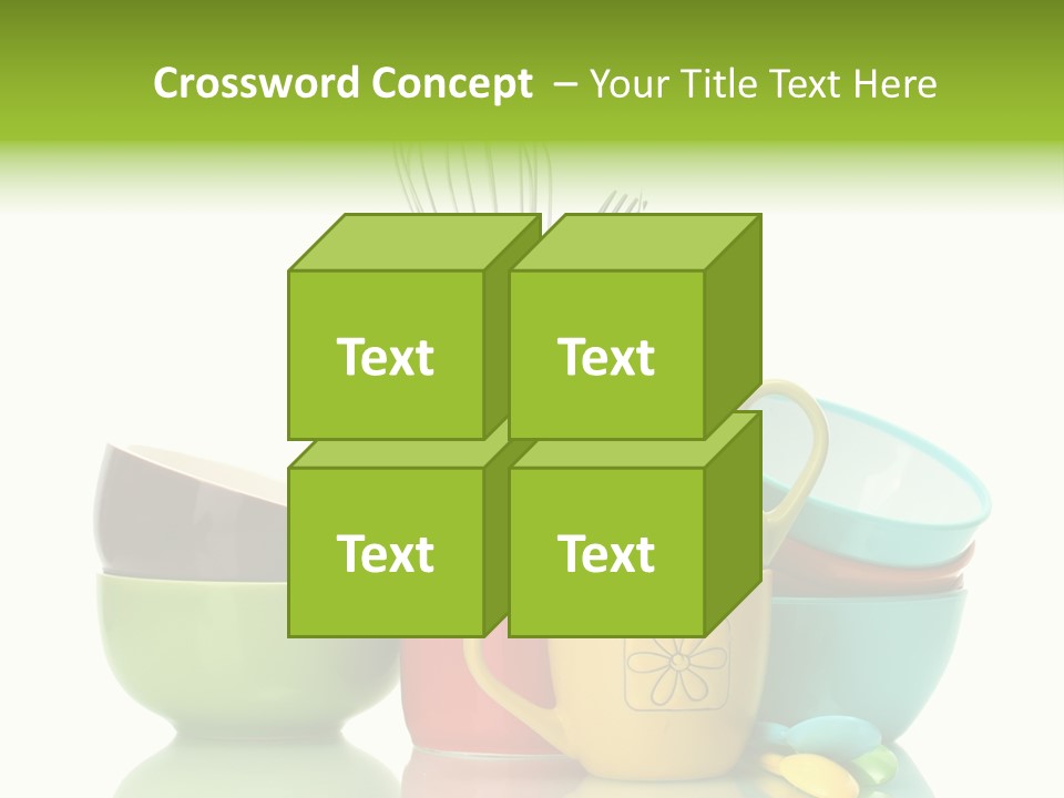 Container Dinner Cooking PowerPoint Template