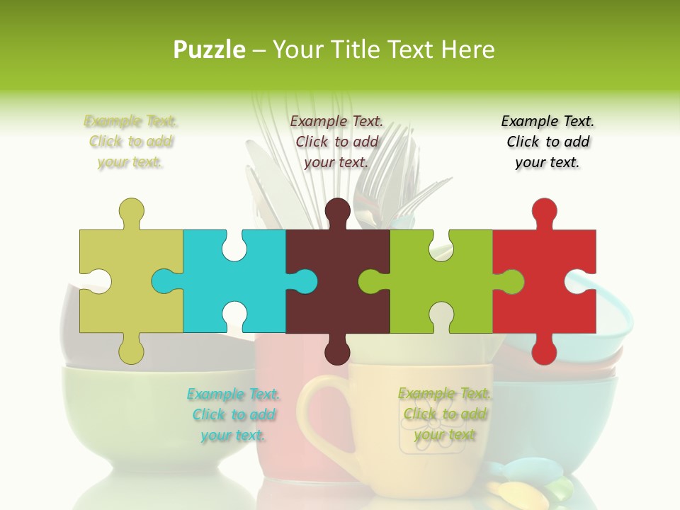 Container Dinner Cooking PowerPoint Template