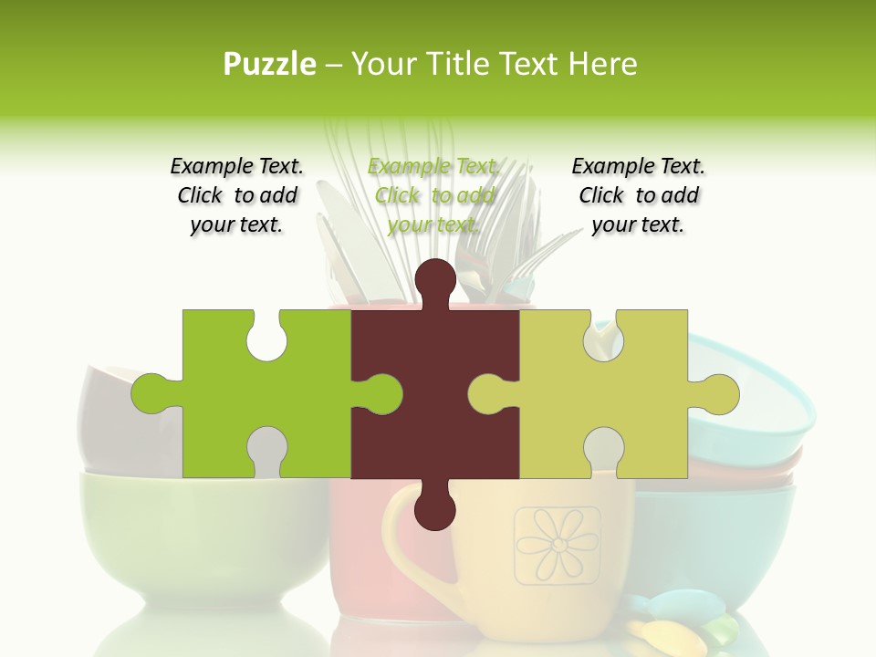 Container Dinner Cooking PowerPoint Template