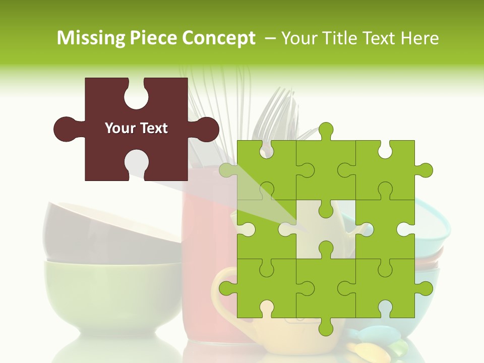 Container Dinner Cooking PowerPoint Template