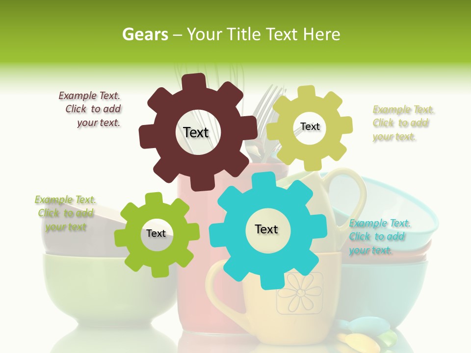 Container Dinner Cooking PowerPoint Template