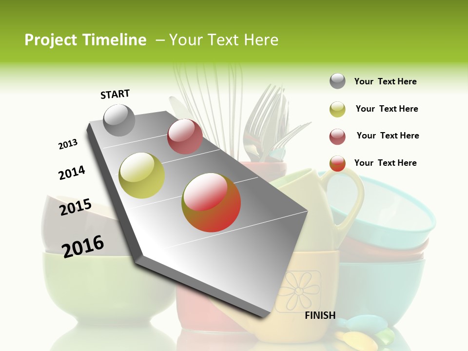 Container Dinner Cooking PowerPoint Template