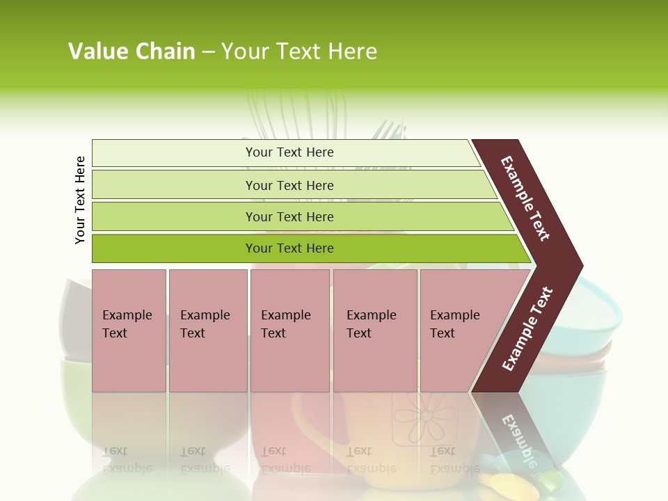 Container Dinner Cooking PowerPoint Template