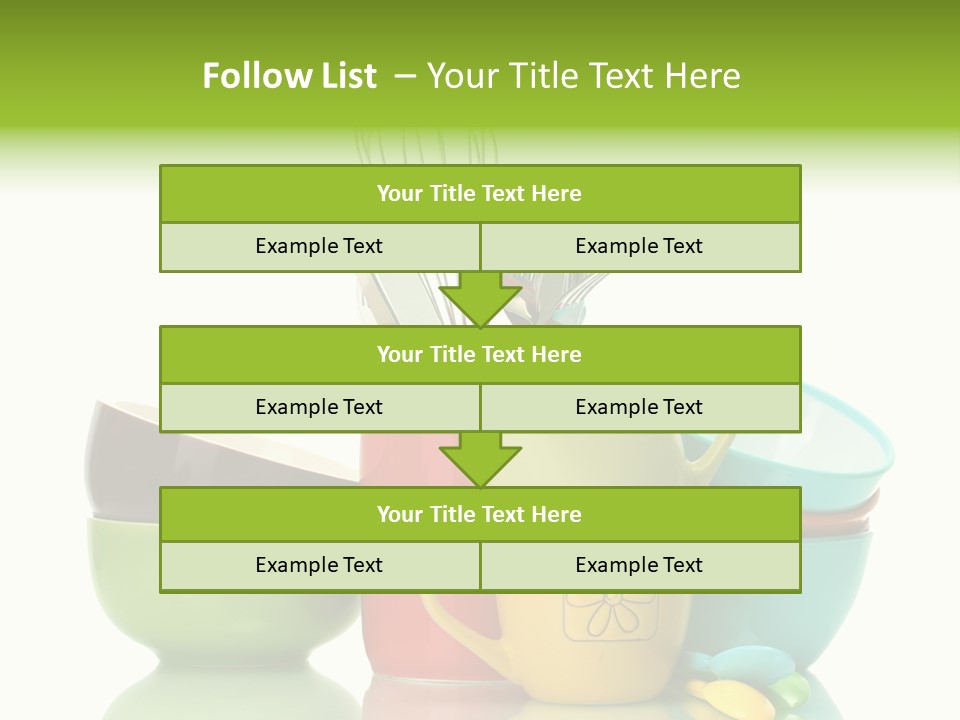 Container Dinner Cooking PowerPoint Template