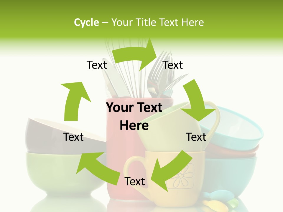 Container Dinner Cooking PowerPoint Template