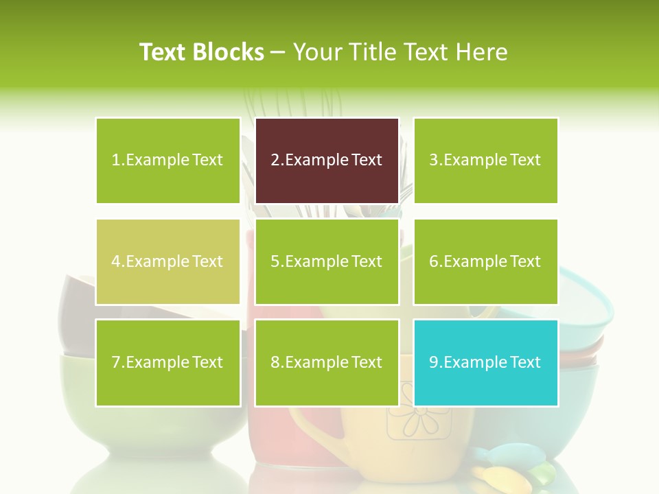 Container Dinner Cooking PowerPoint Template
