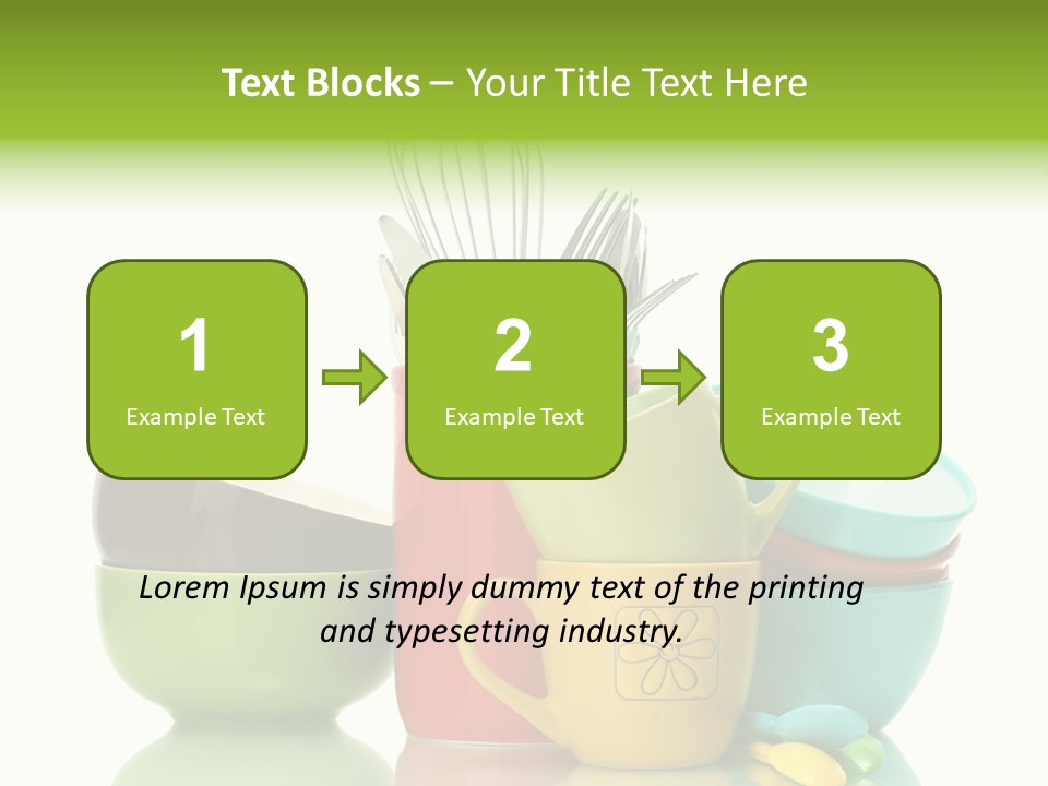 Container Dinner Cooking PowerPoint Template