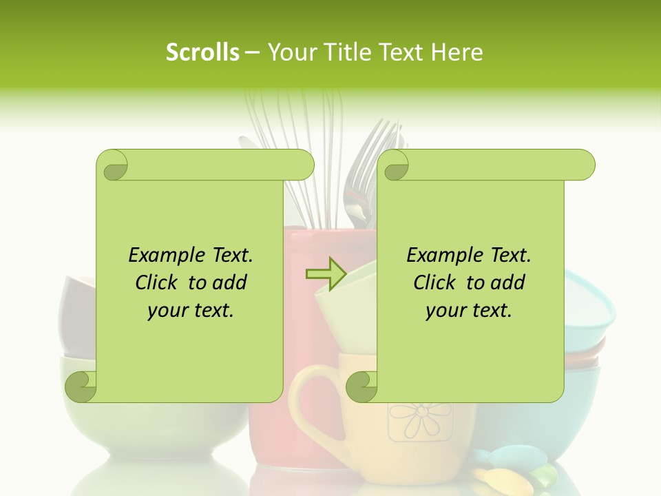 Container Dinner Cooking PowerPoint Template