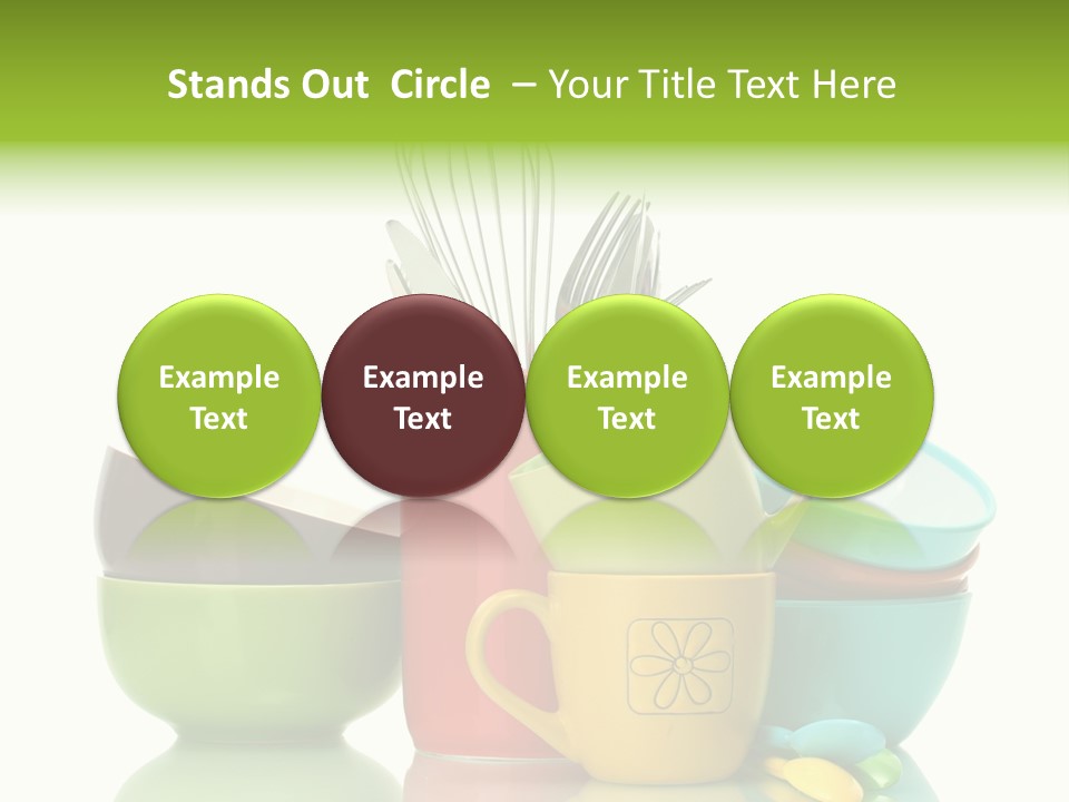 Container Dinner Cooking PowerPoint Template