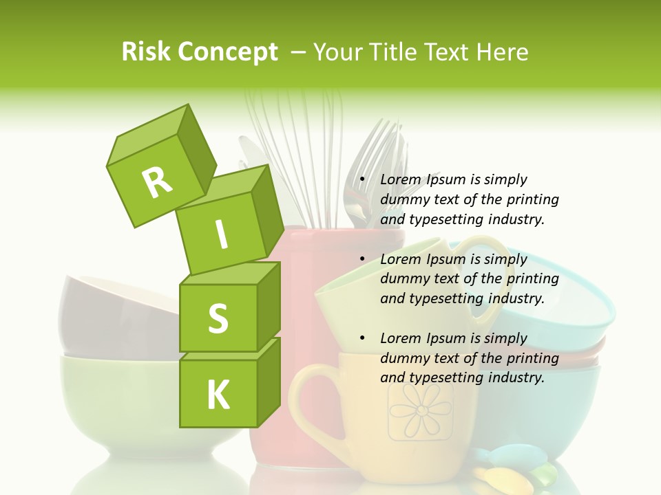 Container Dinner Cooking PowerPoint Template