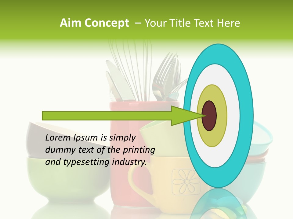 Container Dinner Cooking PowerPoint Template