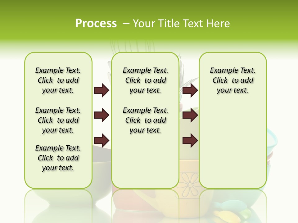 Container Dinner Cooking PowerPoint Template