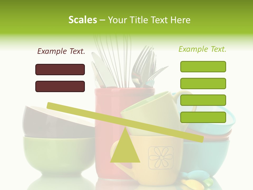 Container Dinner Cooking PowerPoint Template