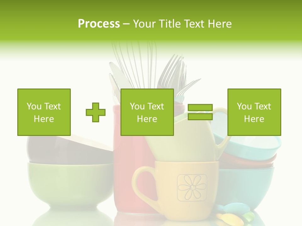 Container Dinner Cooking PowerPoint Template