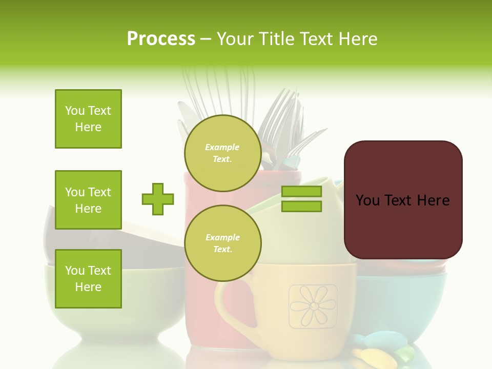 Container Dinner Cooking PowerPoint Template