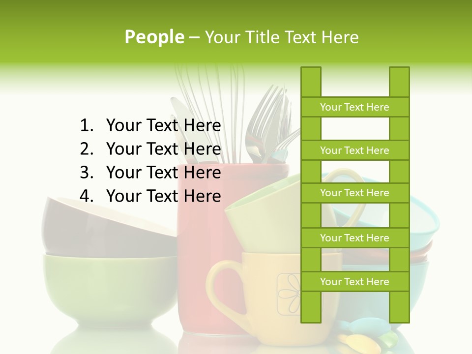 Container Dinner Cooking PowerPoint Template