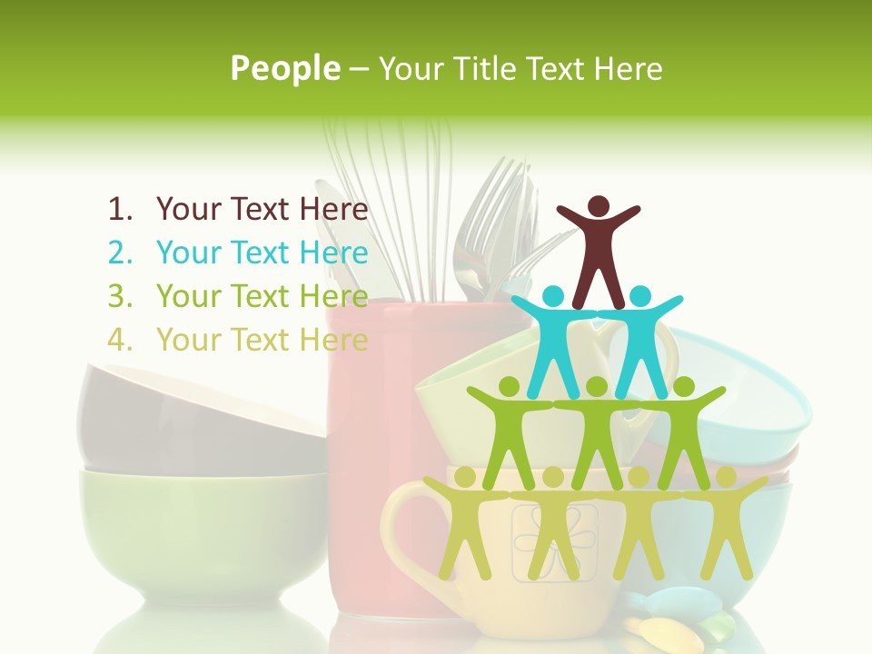 Container Dinner Cooking PowerPoint Template