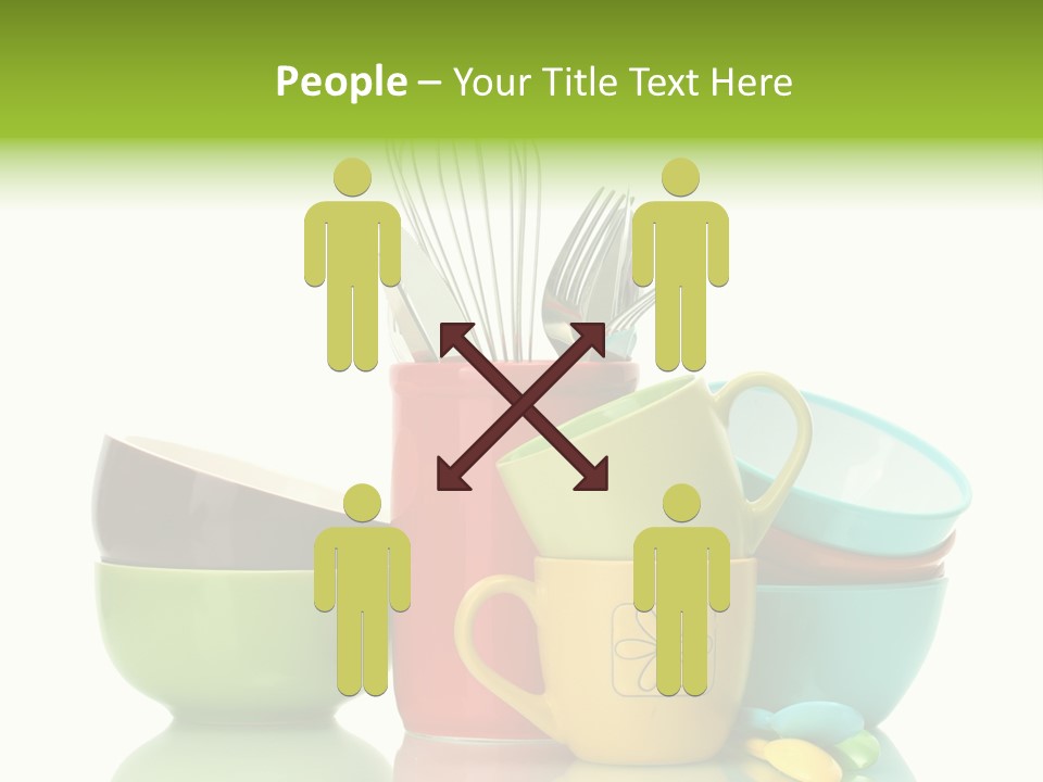 Container Dinner Cooking PowerPoint Template