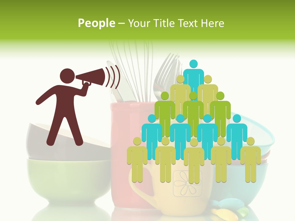 Container Dinner Cooking PowerPoint Template