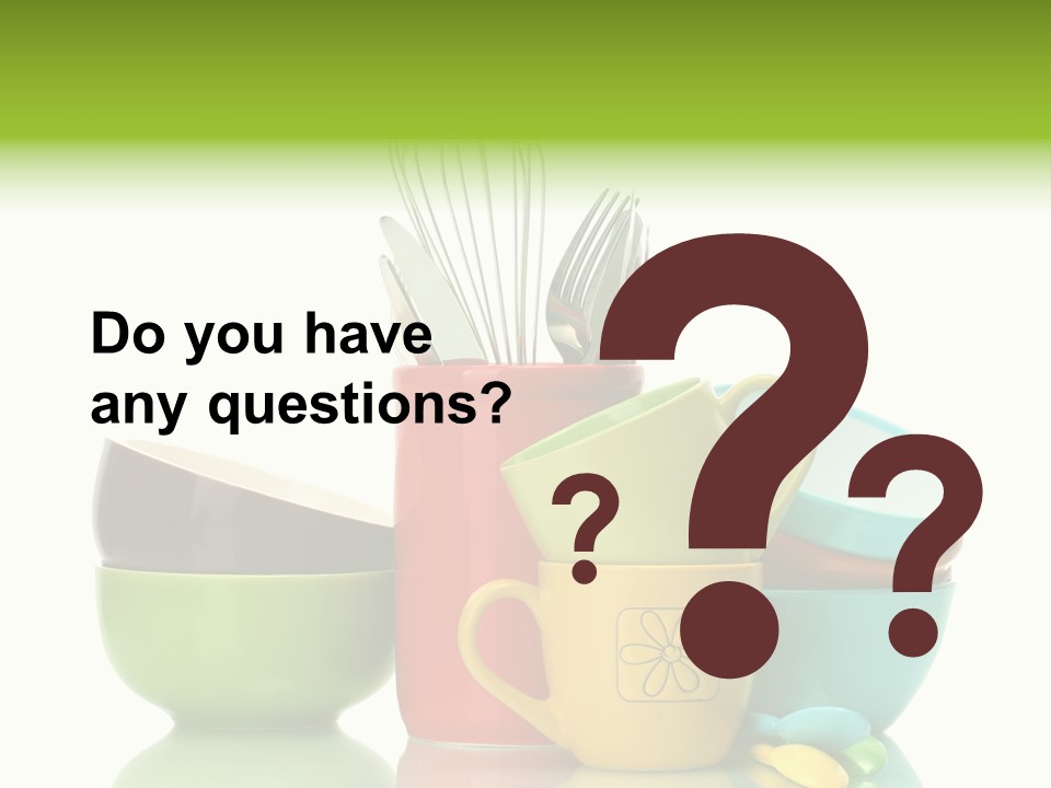 Container Dinner Cooking PowerPoint Template