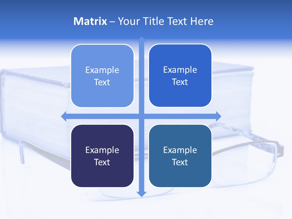 Close Spectacles Chinese PowerPoint Template