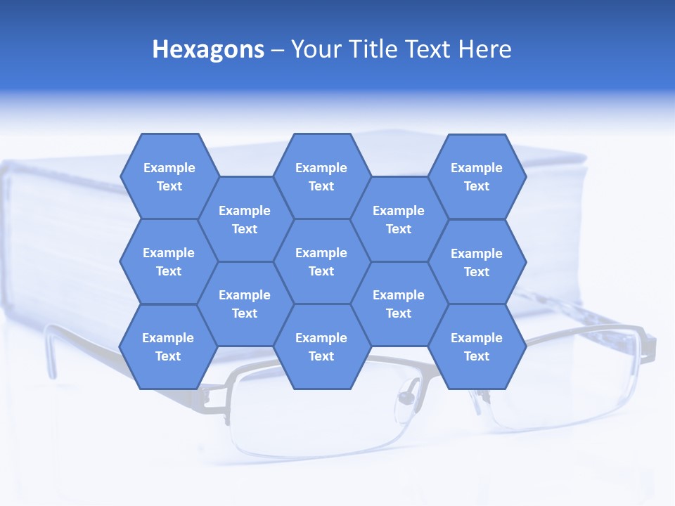 Close Spectacles Chinese PowerPoint Template