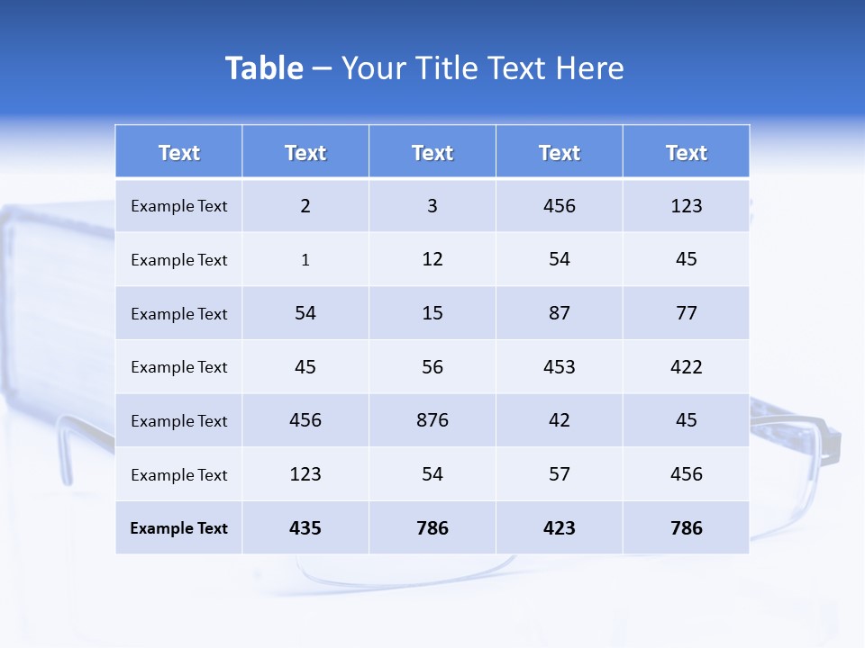 Close Spectacles Chinese PowerPoint Template