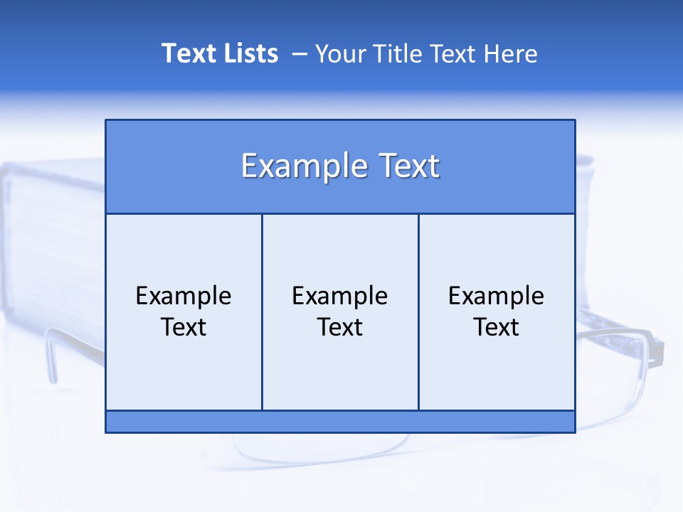 Close Spectacles Chinese PowerPoint Template