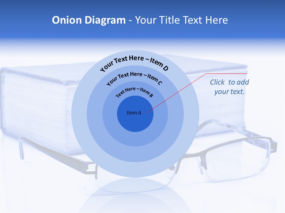 Close Spectacles Chinese PowerPoint Template