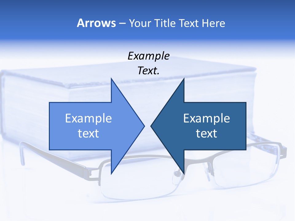 Close Spectacles Chinese PowerPoint Template