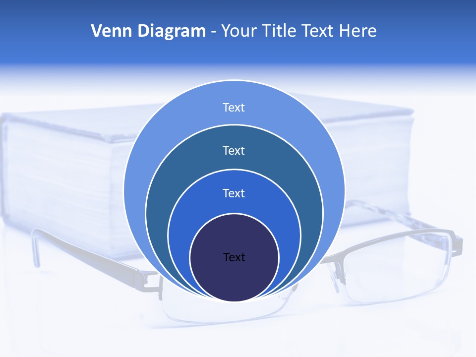 Close Spectacles Chinese PowerPoint Template