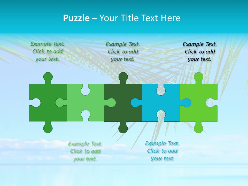 Ocean Fantasy Hawaii PowerPoint Template