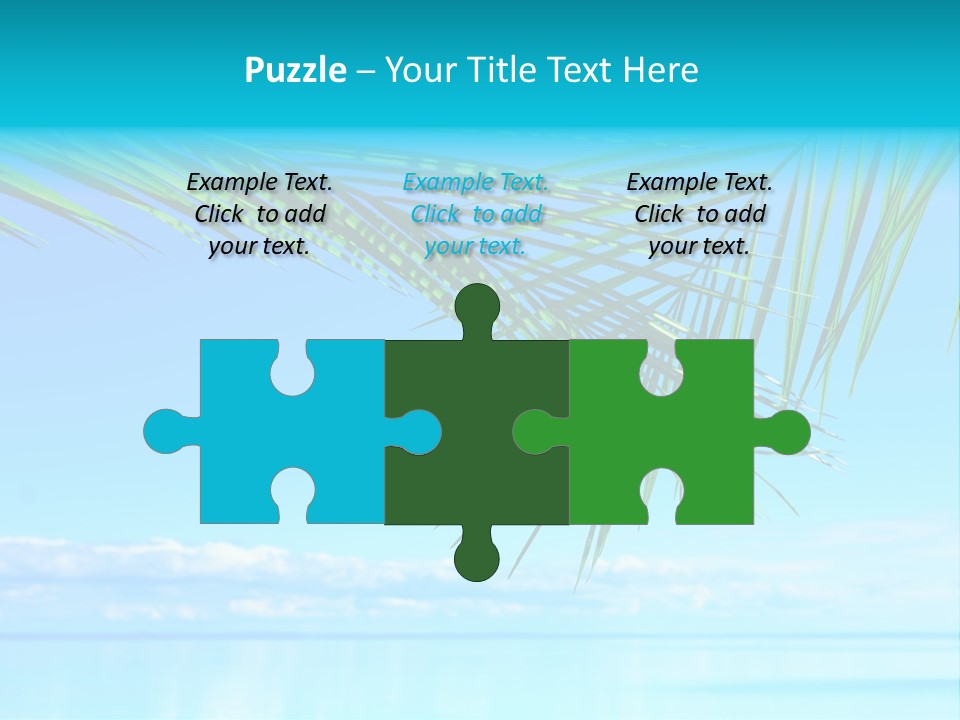 Ocean Fantasy Hawaii PowerPoint Template