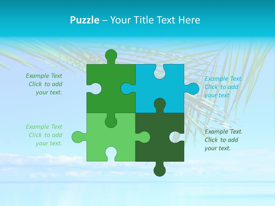 Ocean Fantasy Hawaii PowerPoint Template