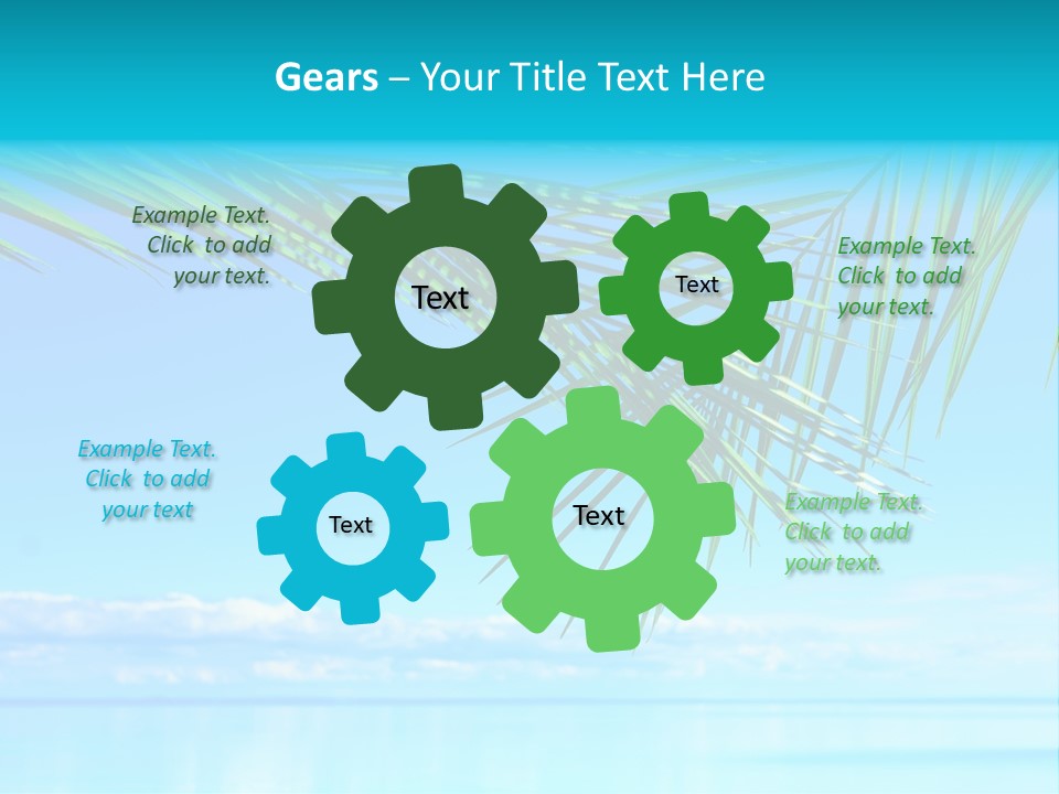 Ocean Fantasy Hawaii PowerPoint Template