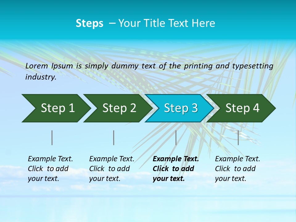 Ocean Fantasy Hawaii PowerPoint Template