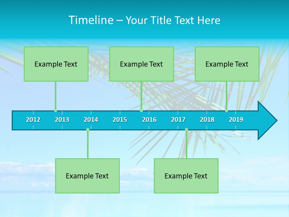 Ocean Fantasy Hawaii PowerPoint Template